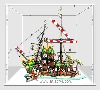 레고 바라쿠다 해적들 해적섬 해적선 장식장 아크릴 진열장 케이스 Pirates of Barracuda Bay lego21322