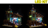 레고 오래된낚시가게 조명 lego21310 led kit(전원:아답터용)
