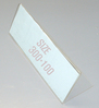 POP단면꽂이(300*100) / 아크릴꽂이 아크릴POP 안내꽂이 쇼케이스 안내판 종이꽂이 가격표시