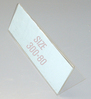 POP단면꽂이(300*80) / 아크릴꽂이 아크릴POP 안내꽂이 쇼케이스 안내판 종이꽂이 가격표시