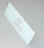 POP단면꽂이(250*80) / 아크릴꽂이 아크릴POP 안내꽂이 쇼케이스 안내판 종이꽂이 가격표시