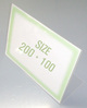 POP단면꽂이(200*100) / 아크릴꽂이 아크릴POP 안내꽂이 쇼케이스 안내판 종이꽂이 가격표시