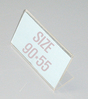 POP단면꽂이(90*55) / 아크릴꽂이 아크릴POP 안내꽂이 쇼케이스 안내판 종이꽂이 가격표시