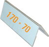 POP양면꽂이(170*70) / 아크릴꽂이 아크릴POP 안내꽂이 쇼케이스 안내판 종이꽂이 가격표시