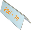 POP양면꽂이(250*70) / 아크릴꽂이 아크릴POP 안내꽂이 쇼케이스 안내판 종이꽂이 가격표시